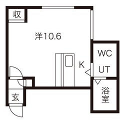 エスコートHSKの物件間取画像